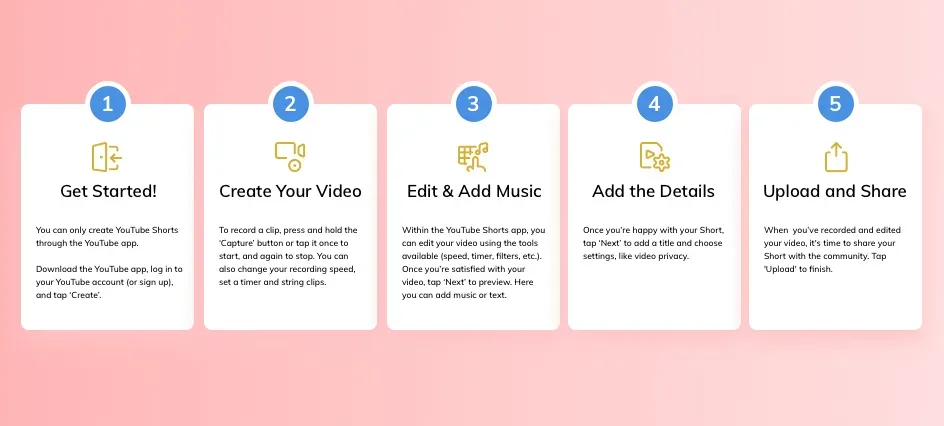 如何在 YouTube Shorts 上創作引人入勝的內容